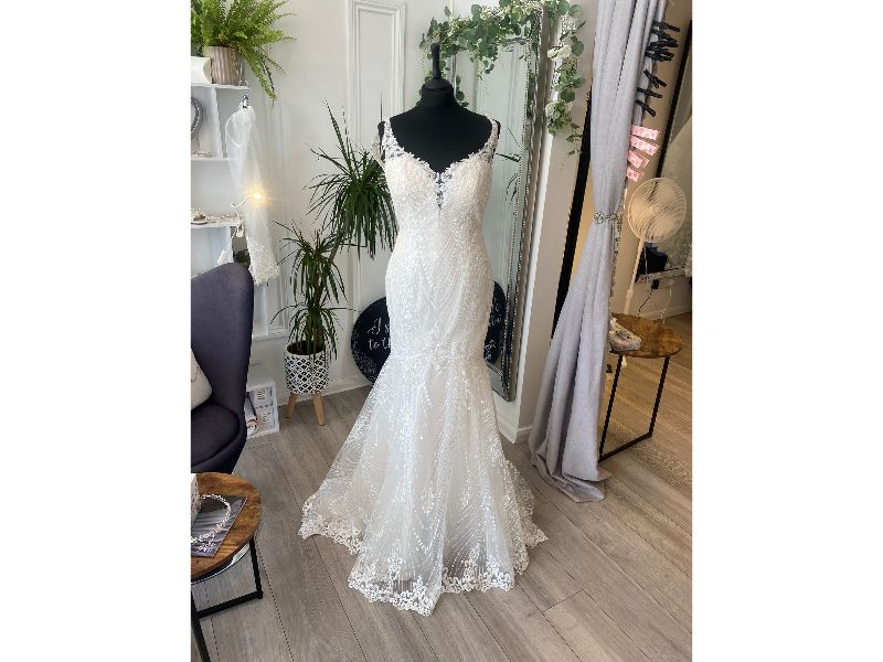 Image of the Tiffany ex-sample Wedding Dress, Size UK 10 piece